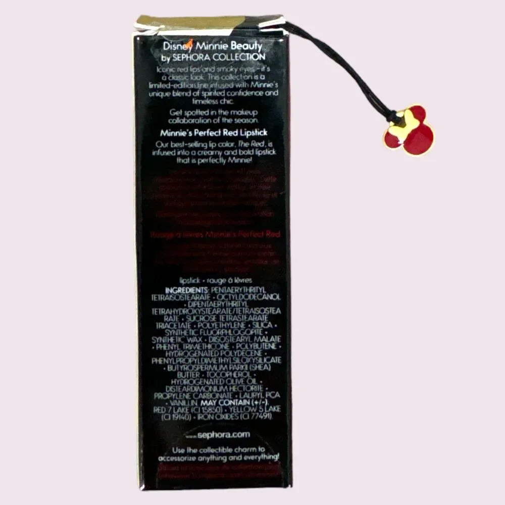 Sephora Minnie’s Perfect Red Lipstick LE NIB